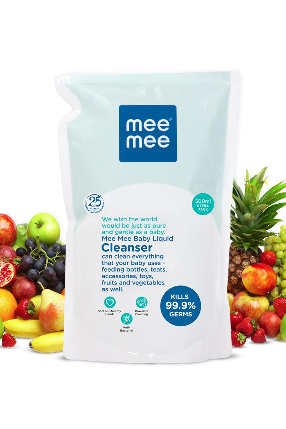 Mee Mee Anti Bacterial Baby Liquid Cleanser (500ml)